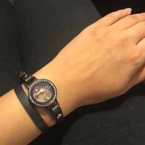 Origami owl charm bracelet